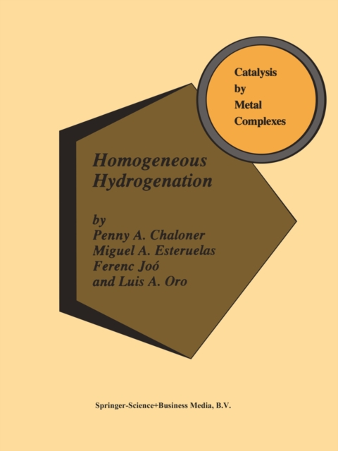 Homogeneous Hydrogenation, PDF eBook