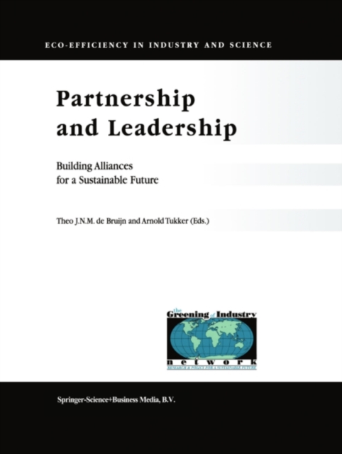 Partnership and Leadership : Building Alliances for a Sustainable Future, PDF eBook
