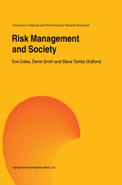 Risk Management and Society, PDF eBook