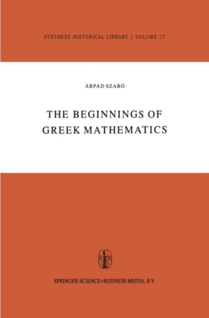 The Beginnings of Greek Mathematics, PDF eBook