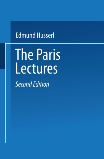 The Paris Lectures, Paperback / softback Book