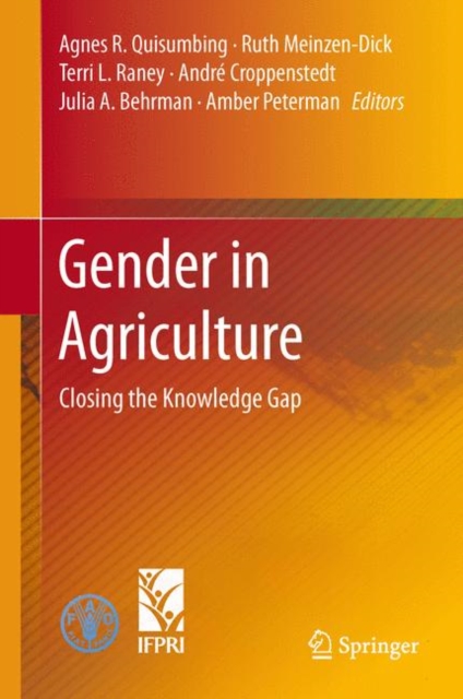 Gender in Agriculture : Closing the Knowledge Gap, Hardback Book