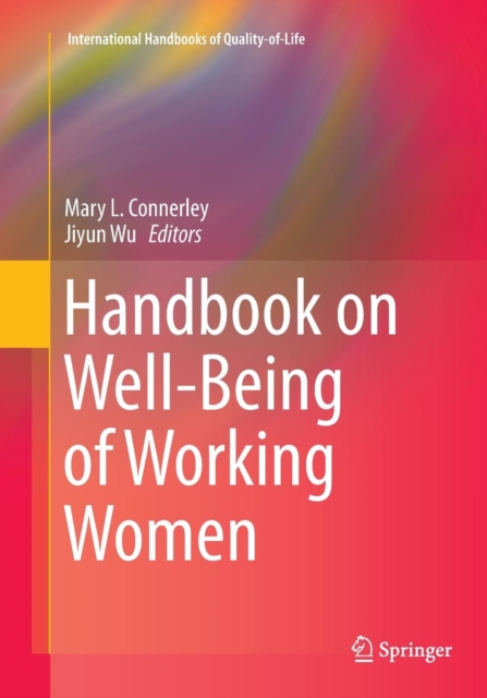 Handbook on Well-Being of Working Women, Paperback / softback Book