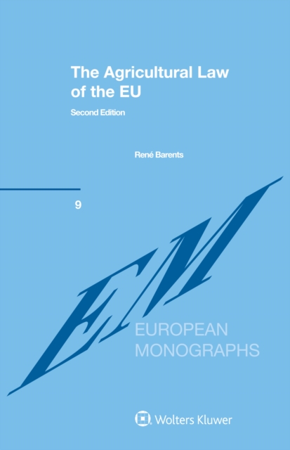 The Agricultural Law of the EU, EPUB eBook