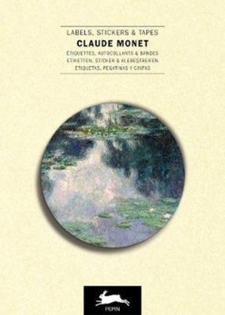 Claude Monet : Label & Sticker Book, Hardback Book