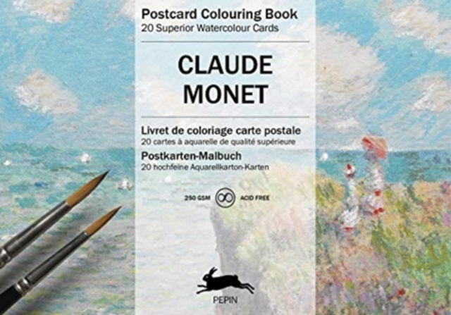 Claude Monet : Postcard Colouring Book, Paperback / softback Book