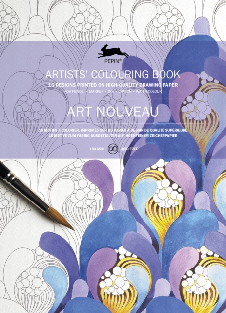 Art Nouveau : Artists' Colouring Book, Paperback Book