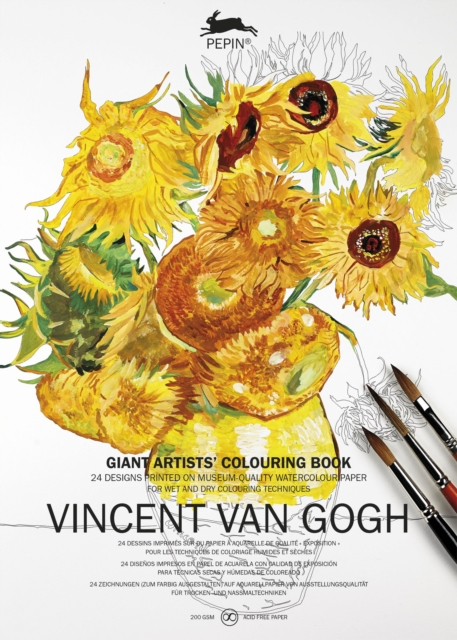Van Gogh : Giant Artists' Colouring Book, Paperback / softback Book