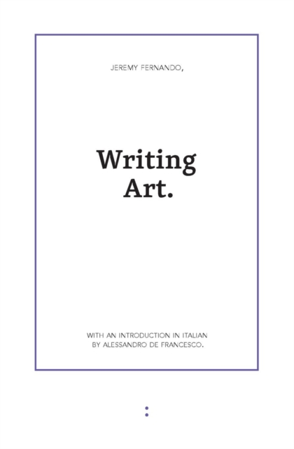 Writing Art, Paperback / softback Book