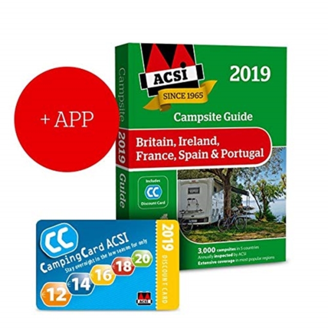 Campsite Guide + APP 2019, Paperback / softback Book
