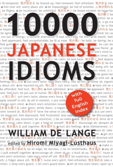 10000 Japanese Idioms, Hardback Book