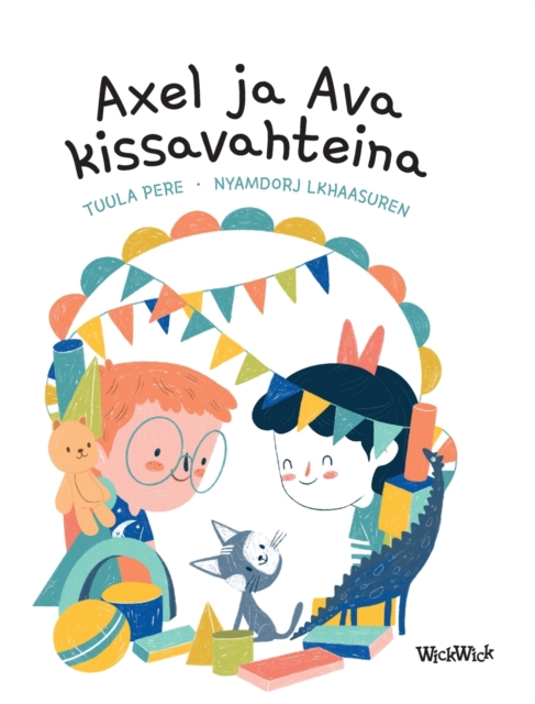 Axel ja Ava kissavahteina : Finnish Edition of Axel and Ava as Cat Sitters, Hardback Book