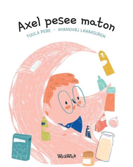Axel pesee maton : Finnish Edition of Axel Washes the Rug, Paperback / softback Book