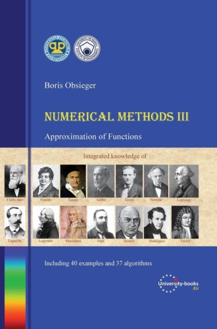 Numerical Methods III - Approximation of Functions, Hardback Book