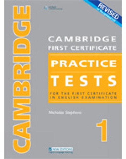 CAMBRIDGE FC PRACTICE TESTS 1REVIDED ED STUDENT BOOK, Paperback / softback Book