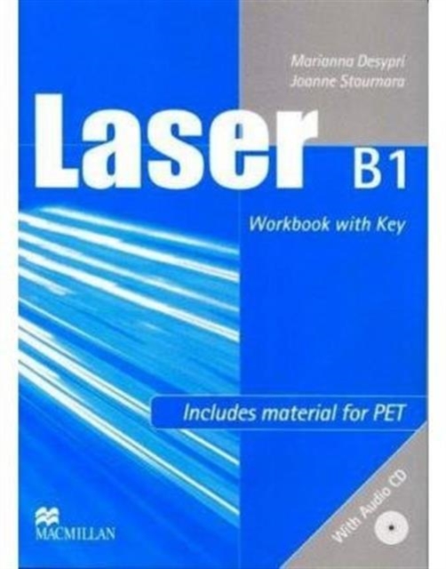 Laser B1 Intermediate Workbook +key & CD-Rom Pack International, CD-ROM Book