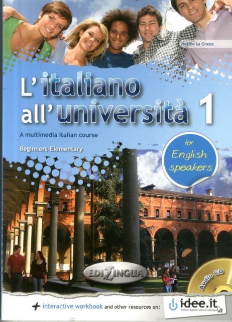 L'italiano all'universita' 1 for English speakers : + online access code + audio CD. A1-A2, Multiple-component retail product Book