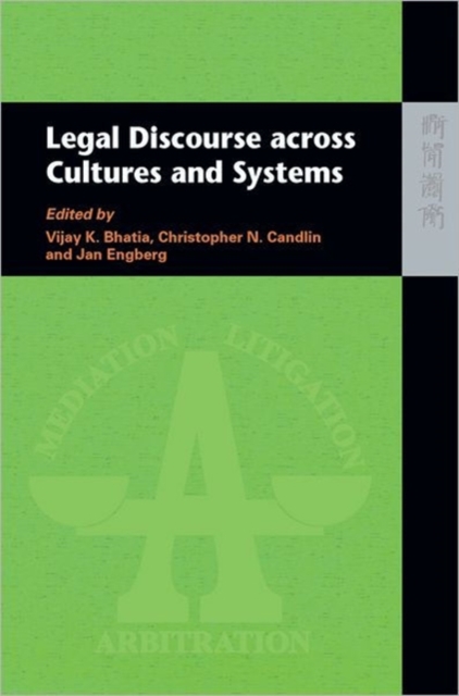 Legal Discourse Across Cultures and Systems, Hardback Book