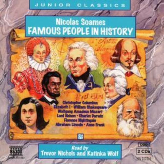 Famous People in History : v. 1, CD-Audio Book