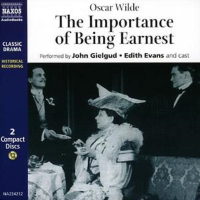 The Importance of Being Earnest, CD-Audio Book