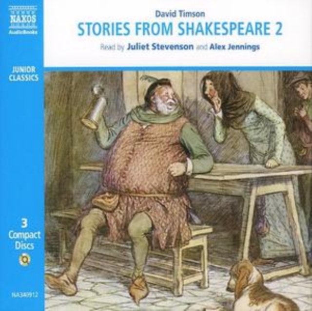 Stories from Shakespeare : "Julius Caesar ", "The Merchant of Venice", " The Taming of the Shrew", "As You Like it", "Richard II", "Henry IV Part I and Part 2", " The Merry Wives of Windsor" v. 2, CD-Audio Book