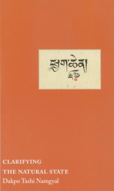 Clarifying the Natural State : A Principal Guidance Manual for Mahamudra, Paperback / softback Book