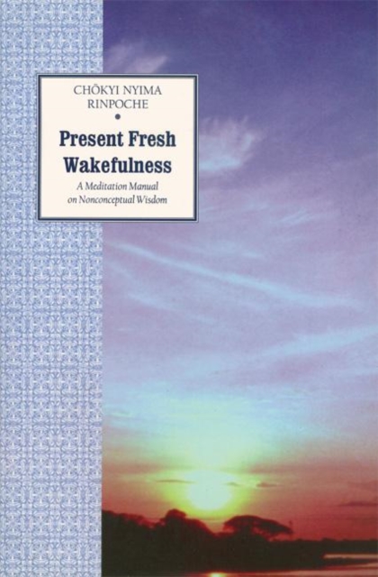 Present Fresh Wakefulness : A Meditation Manual on Nonconceptual Wisdom, Paperback / softback Book