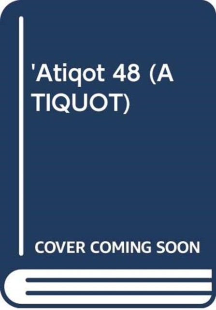 'Atiqot 48, Paperback Book