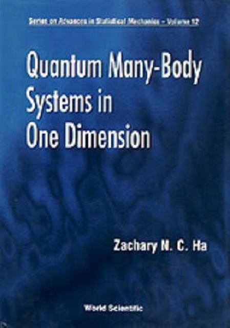 Quantum Many-body Systems In One Dimension, Hardback Book