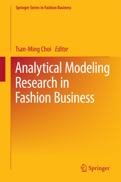 Analytical Modeling Research in Fashion Business, PDF eBook