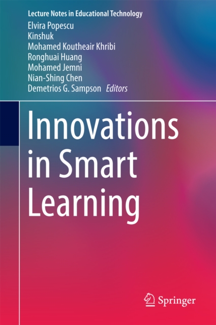 Innovations in Smart Learning, PDF eBook
