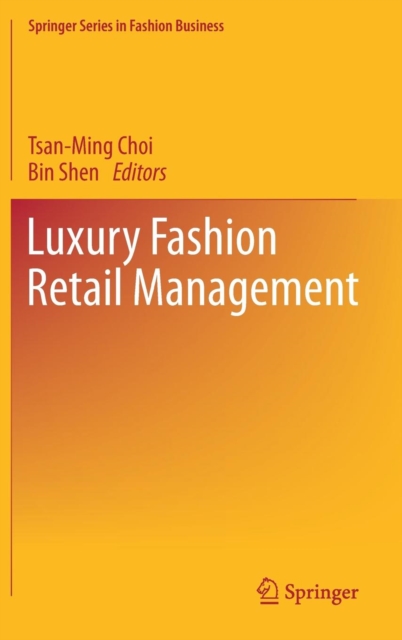 Luxury Fashion Retail Management, Hardback Book