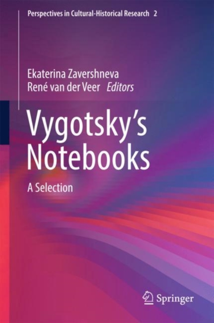 Vygotsky’s Notebooks : A Selection, Hardback Book