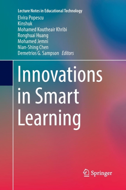 Innovations in Smart Learning, Paperback / softback Book