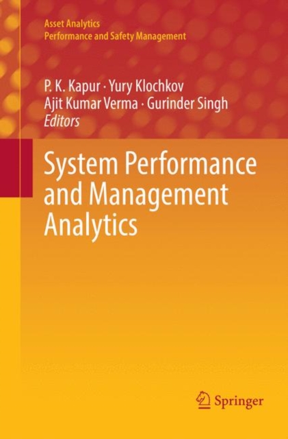 System Performance and Management Analytics, Paperback / softback Book