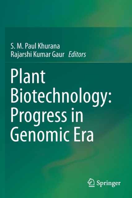 Plant Biotechnology:  Progress in Genomic Era, Paperback / softback Book