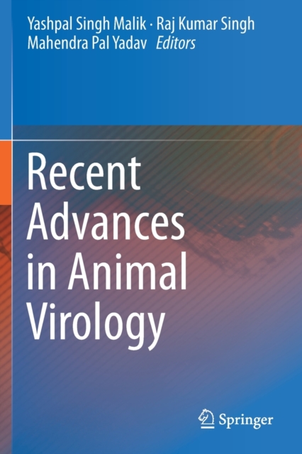 Recent Advances in Animal Virology, Paperback / softback Book