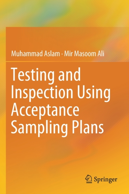 Testing and Inspection Using Acceptance Sampling Plans, Paperback / softback Book