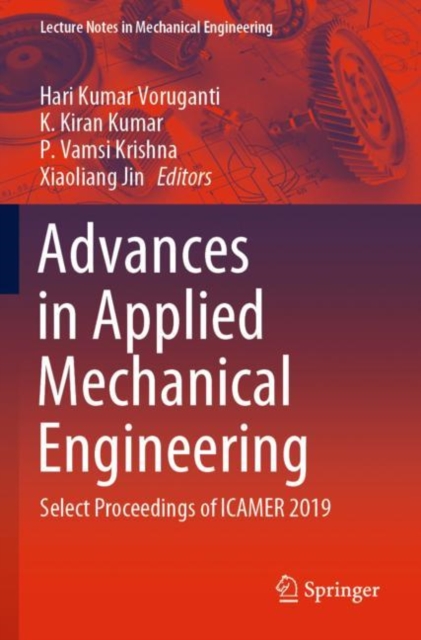 Advances in Applied Mechanical Engineering : Select Proceedings of ICAMER 2019, Paperback / softback Book
