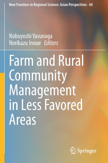 Farm and Rural Community Management in Less Favored Areas, Paperback / softback Book