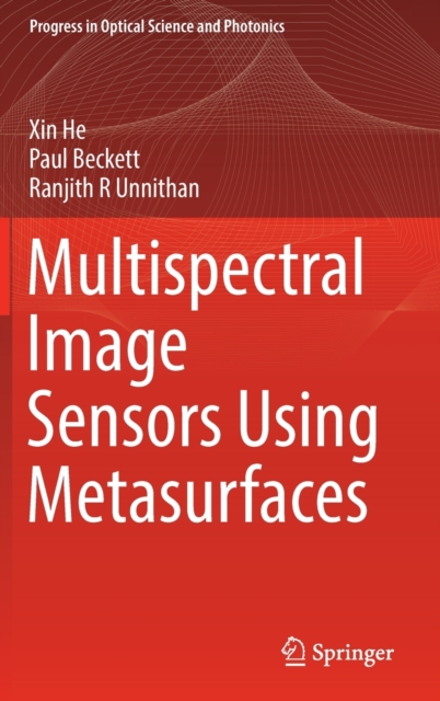 Multispectral Image Sensors Using Metasurfaces, Hardback Book
