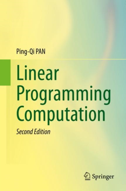 Linear Programming Computation, Hardback Book