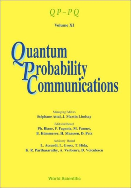 Quantum Probability Communications: Qp-pq - Volume Xi, Paperback / softback Book