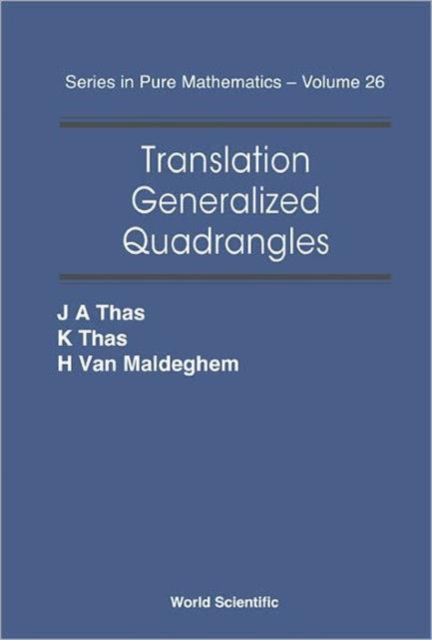 Translation Generalized Quadrangles, Hardback Book