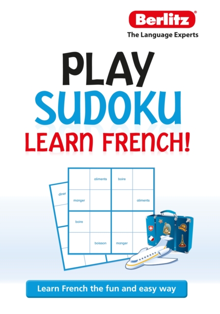 Berlitz Play Sudoku, Learn French, Paperback / softback Book