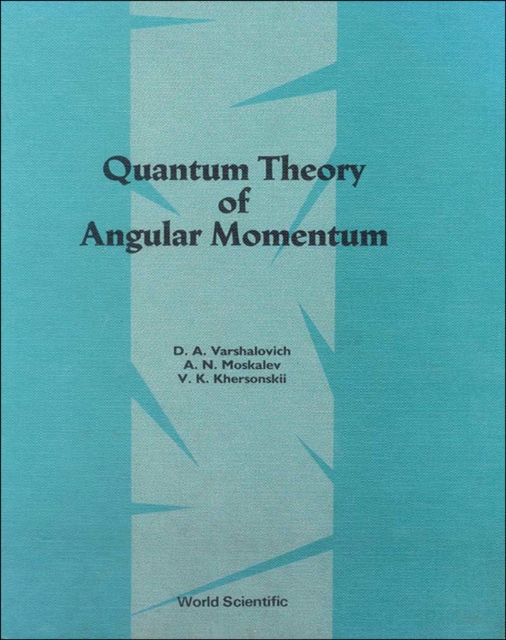 Quantum Theory Of Angular Momemtum, PDF eBook