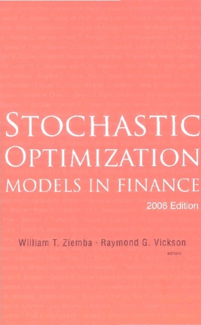Stochastic Optimization Models In Finance (2006 Edition), PDF eBook