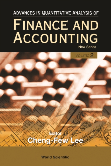 Advances In Quantitative Analysis Of Finance And Accounting - New Series (Vol. 2), PDF eBook