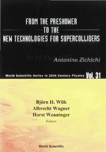 From The Preshower To The New Technologies For Supercolliders, PDF eBook