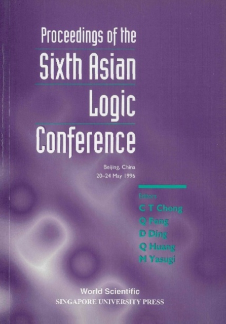 Proceedings Of The Sixth Asian Logic Conference, PDF eBook